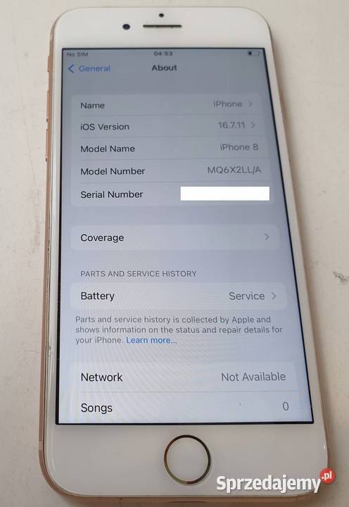 Apple Iphone 8 64GB 47 LTE GOLD Sprawny stan mazowieckie Warszawa sprzedam