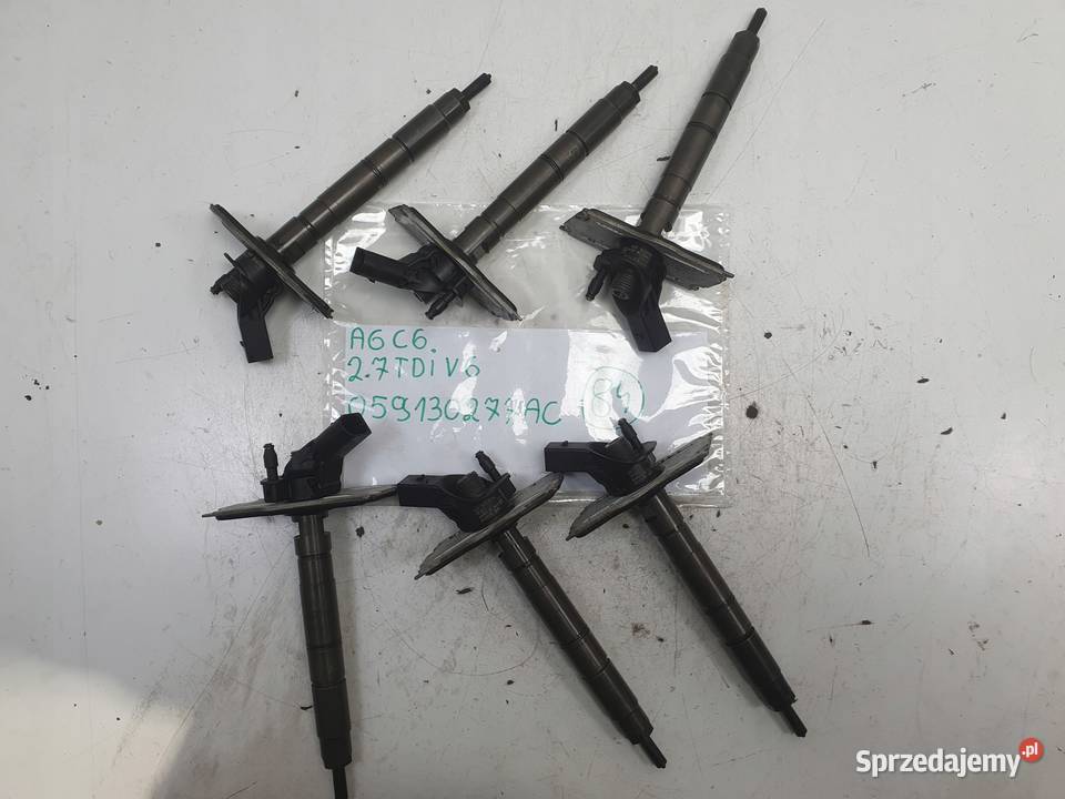 WTRYSKIWACZ Audi A6 C6 27 TDI wtrysk 0445115039 Wtryskiwacze Chełm