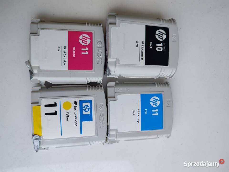 HP tusz oryginalny głowice oryginalne komplet 8
