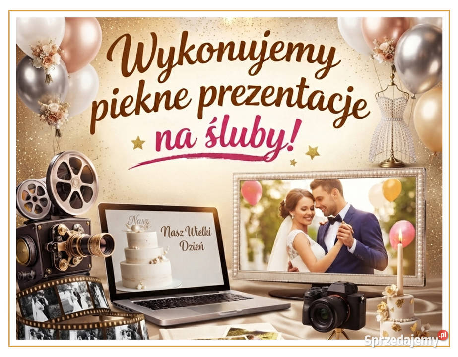 Prezentacja na ślub z Waszych zdjęć Warszawa
