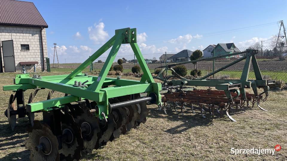 Agregat uprawowy 18m talerzówka 15m