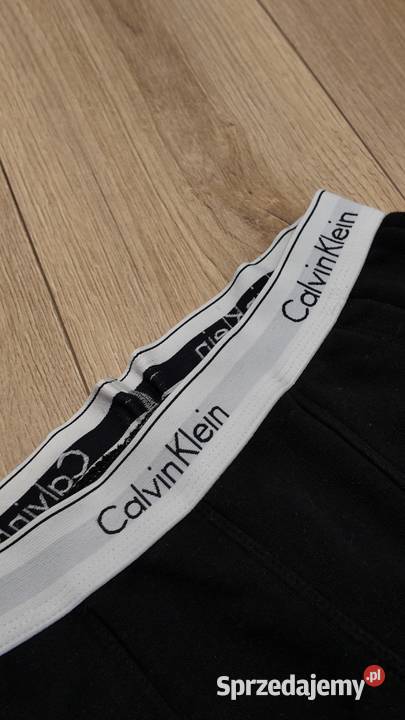 Damskie spodnie do spania Calvin Klein Jogger Długie Łódź