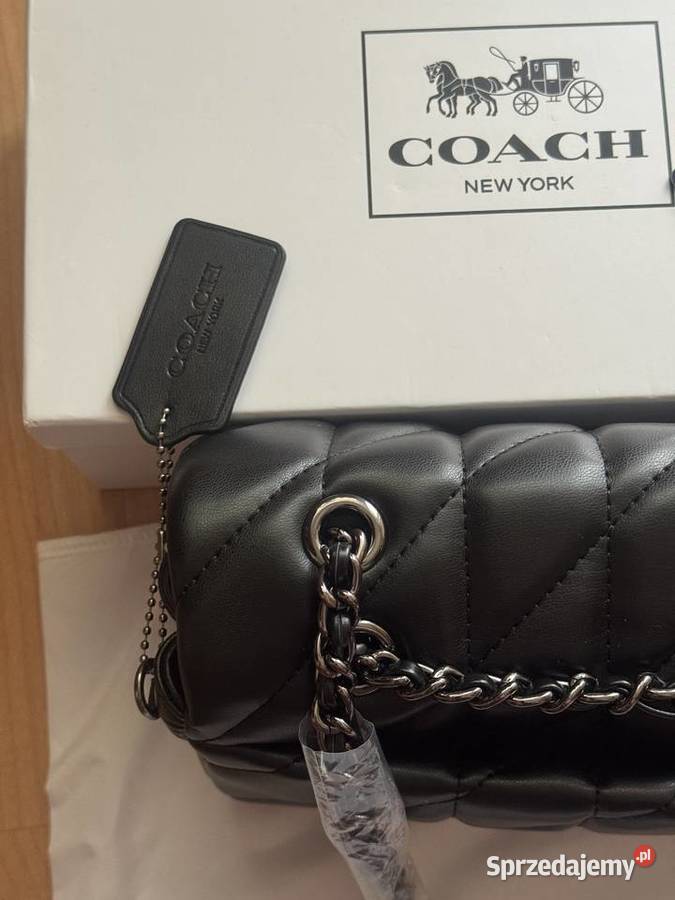 Torebka coach czarna Pozostałe Swarzędz