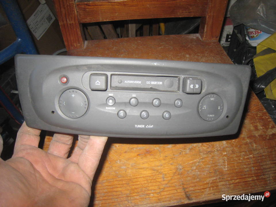 Radio oryginalne Renault 1 DIN Scenic I Megane I Fabryczne małopolskie