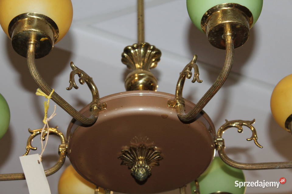 Stylowa lampa sufitowa retro z lat 5060 109 Fiaf Szczecin