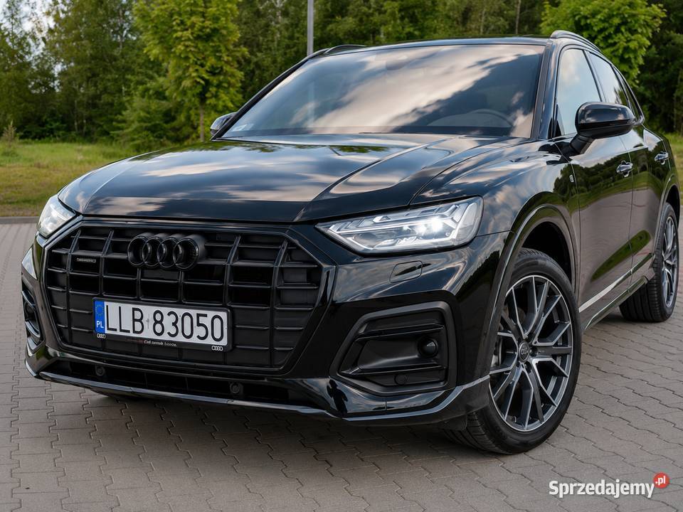 Audi Q5 40 TDI Quattro Advanced Salon ASO Czarny Warszawa