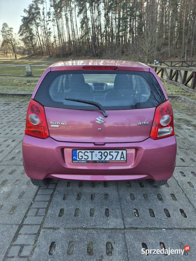 Suzuki Alto 10 benzyna 2009r 5 drzwi klima el Starogard Gdański