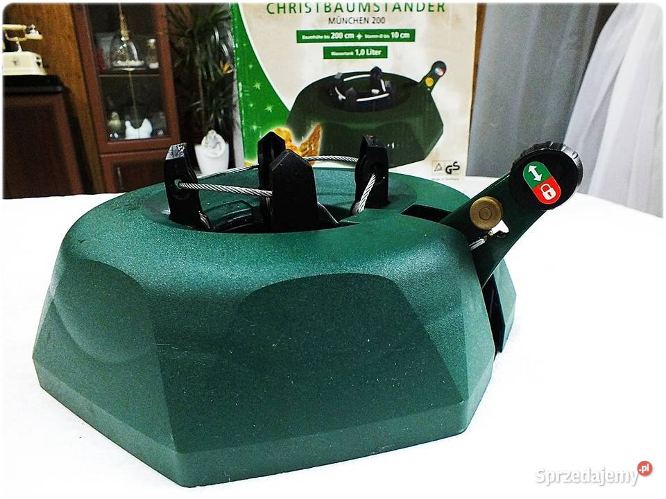 Mocny Stojak na choinkę 4 linki wys do 2m z Żary