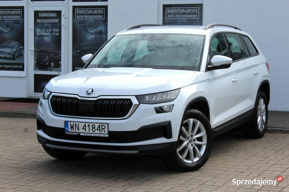 koda Kodiaq 150 SalonPL FV23 DSG Ambition LED wielofunkcyjna kierownica Sokołów