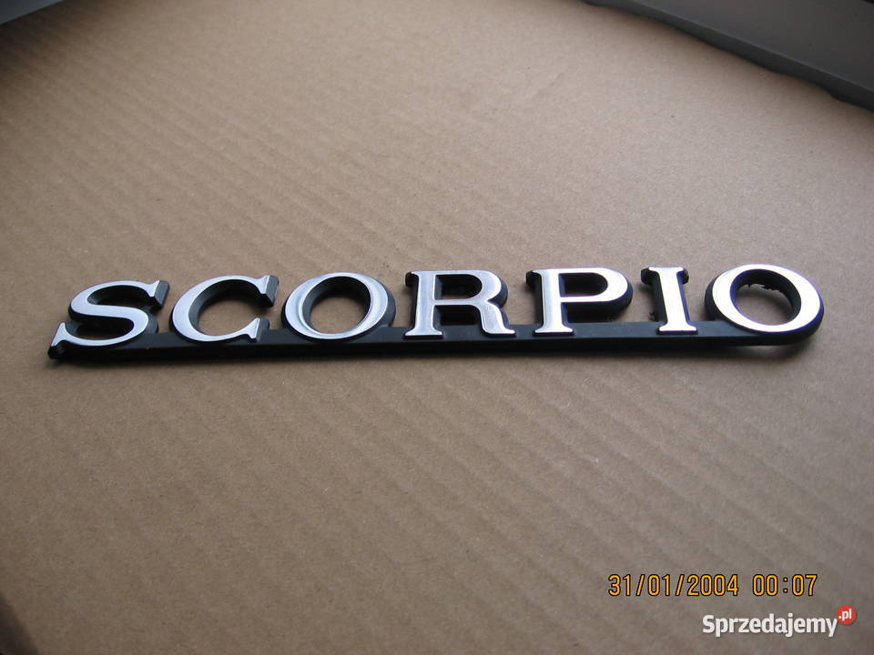 Ford Scorpio napis emblemat auto klasyk PRL Przemyśl sprzedam
