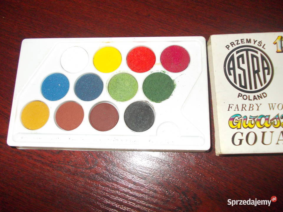 Farby wodne z lat 90 1364 Stalowa Wola sprzedam