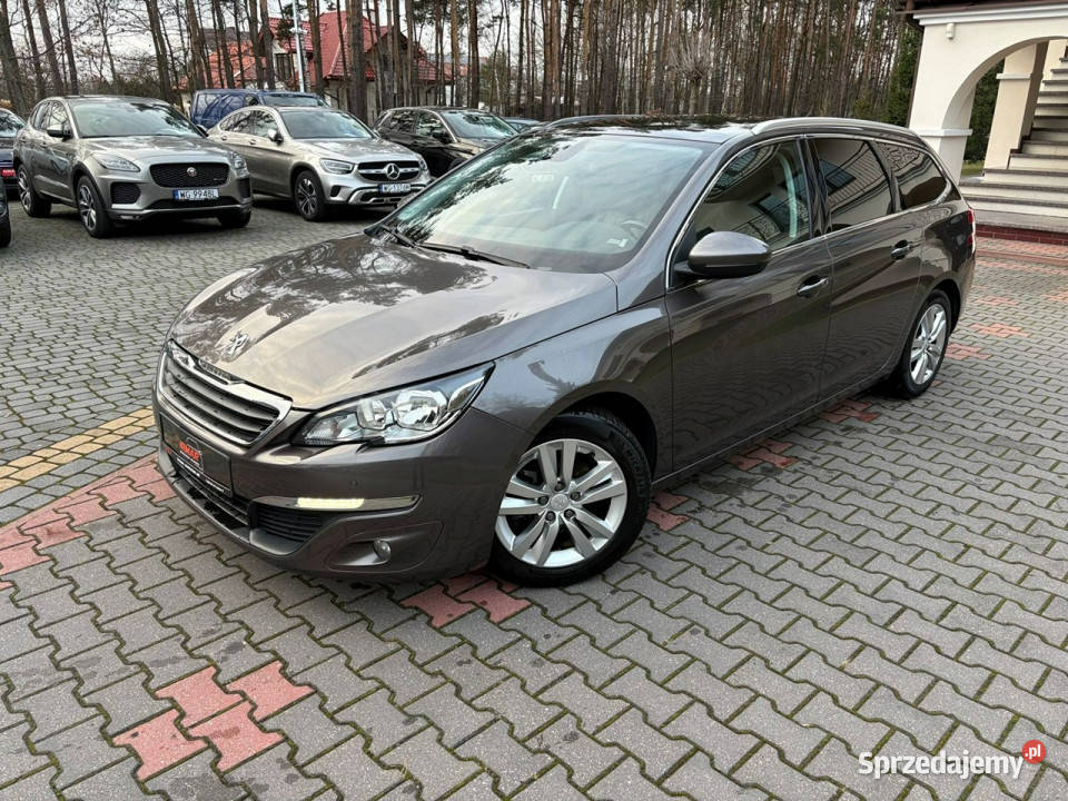 Peugeot 308 SW 16 HDI 120 Skóry Podgrzewane 292550km mazowieckie Lipówki sprzedam