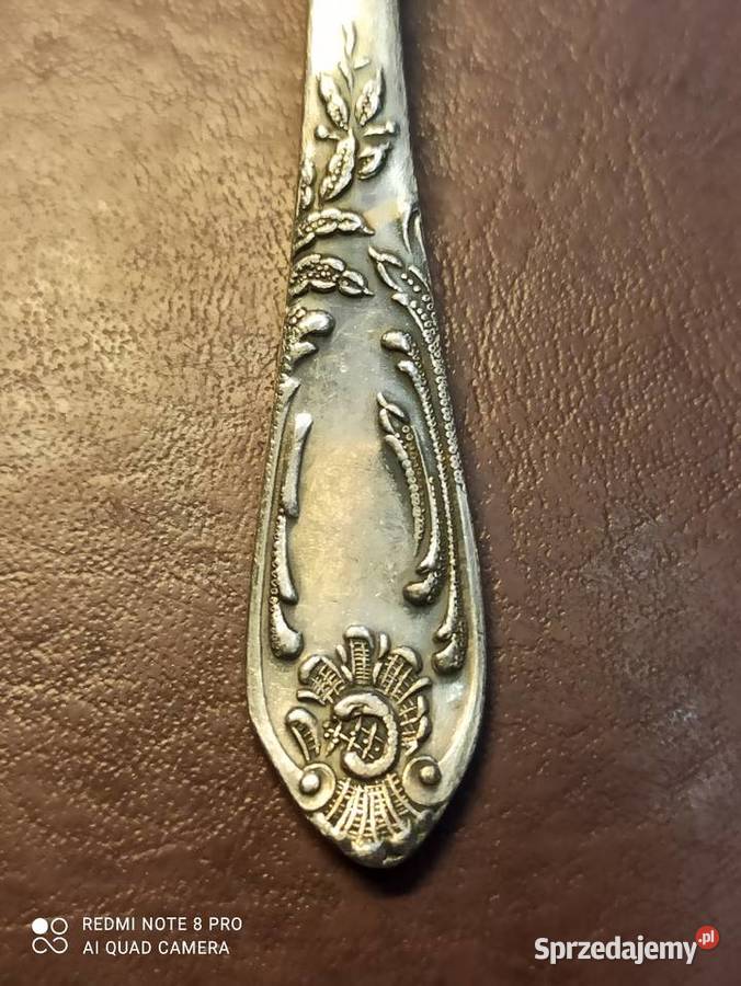 posrebrzane sztućce CCCP 21 Gniezno