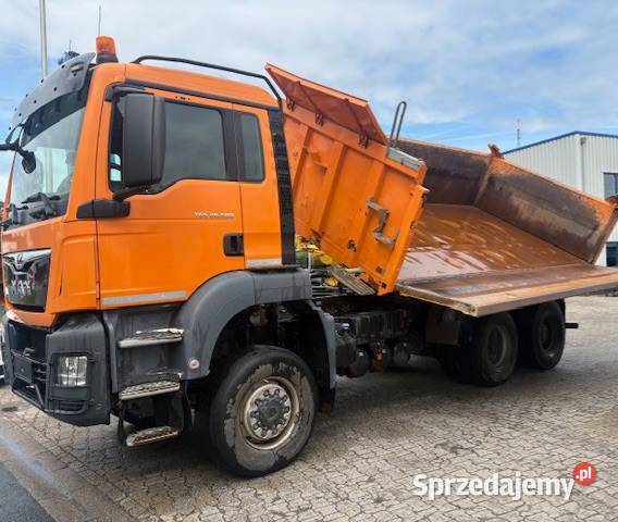 Wywrotka 6x6 MAN TGS Warszawa