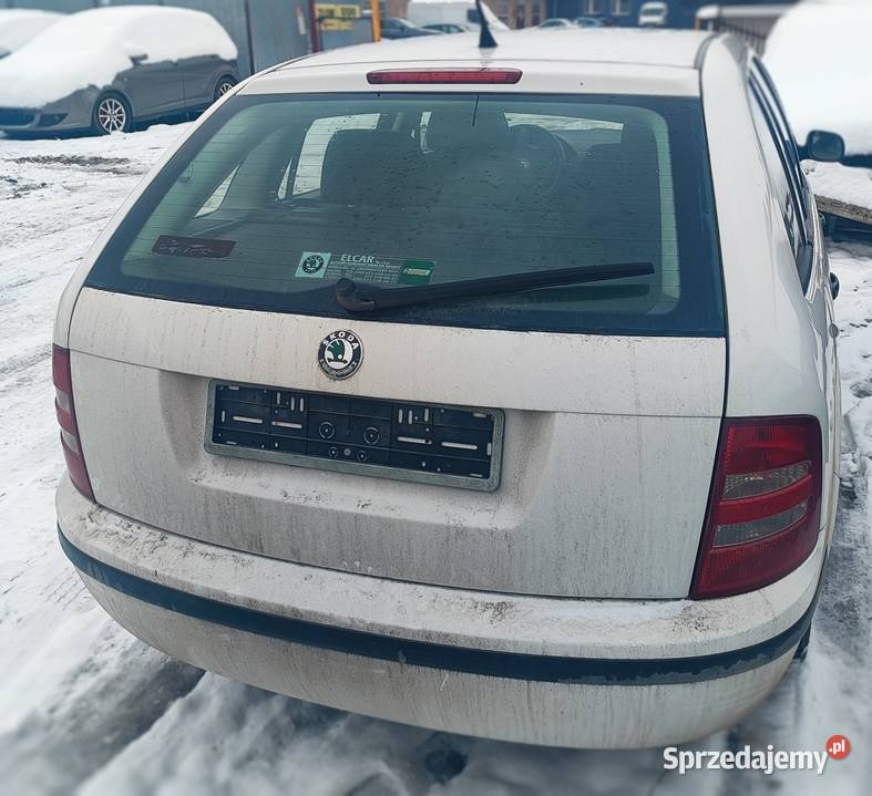 Skoda Fabia klapa tył Żywiec