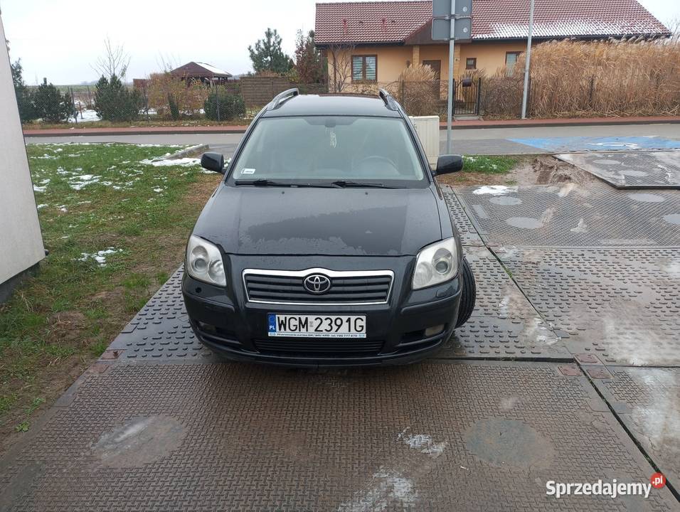 Toyota Avensis 2.0 diesel 2004 rok dobrze wyposażony z ważnym OC i Pt