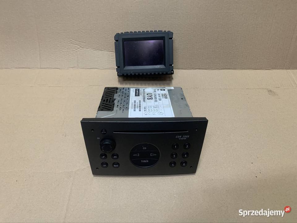 24441224 radio wyświetlacz opel Vectra c signum