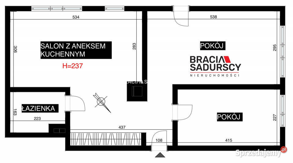 Mieszkanie na sprzedaż 567m2 3 pokojowe Kraków