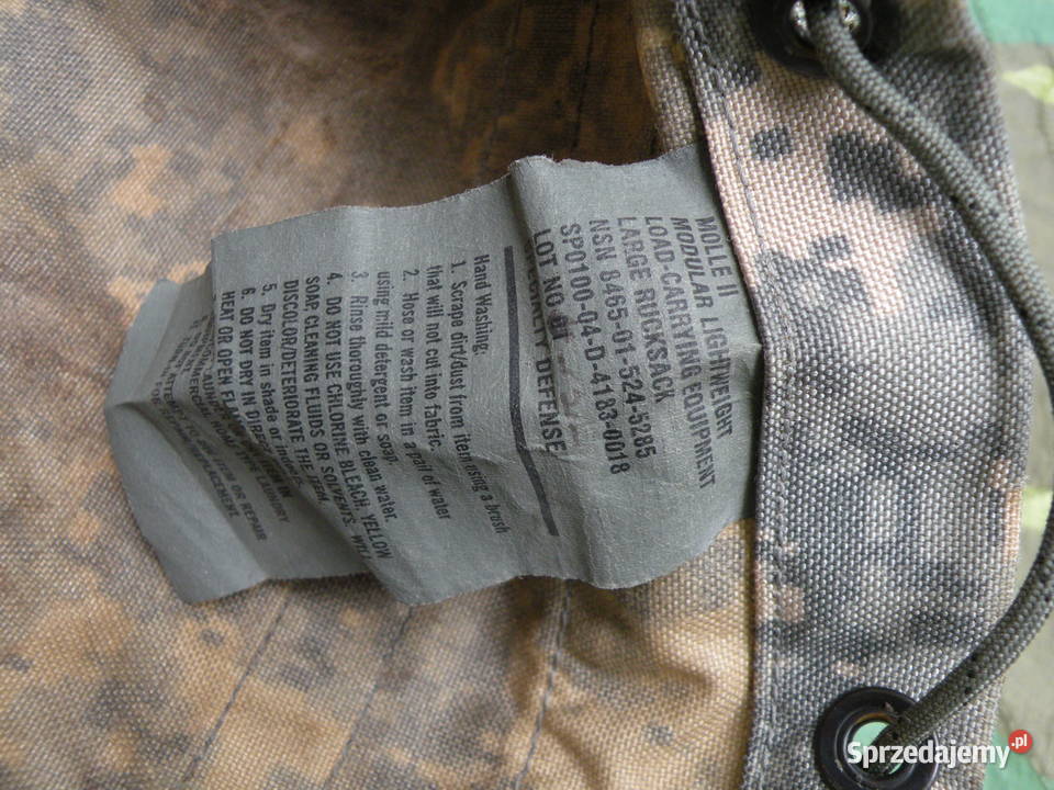 Worek plecakowy Rifleman UCP molle II Antyki, Sztuka, Kolekcje dolnośląskie Wrocław