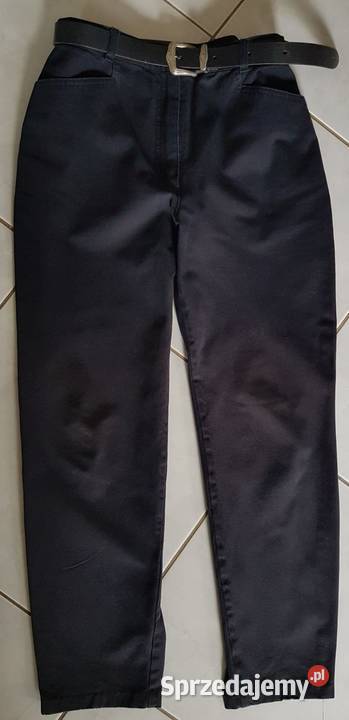 spodnie damskie wysoki stan vintage retro modne świętokrzyskie sprzedam