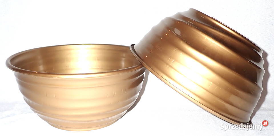Złote ozdobne miski 24 na stroiki SAND 24 Pozostałe Siewierz