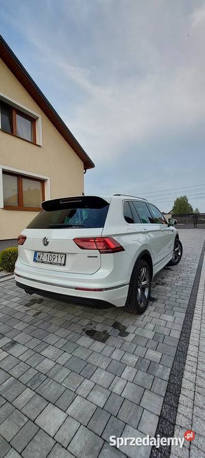 Volkswagen Tiguan RLine 2019r 190 diesel Radlin