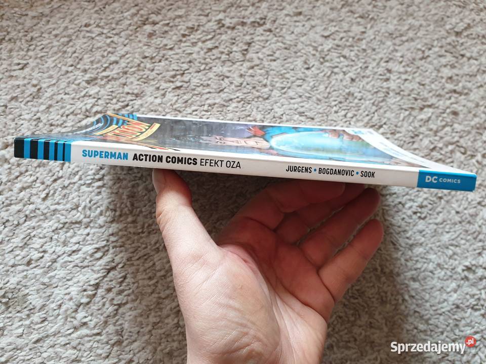 Superman Action Comics Efekt Oza kredowy papier  Komiksy pomorskie Gdynia