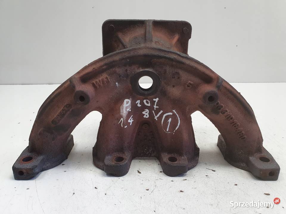 KOLEKTOR WYDECHOWY Peugeot 207 14 8V lubelskie Rudka