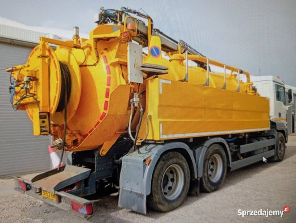 MercedesBenz MAN TGS 26360 beczka asenizacyjna sprzedam