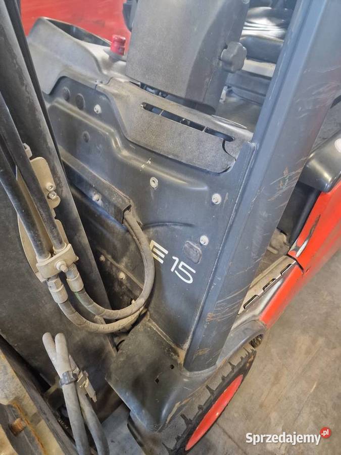 Linde E15 2011r 8600Mth Triplex Pozycjoner wózek