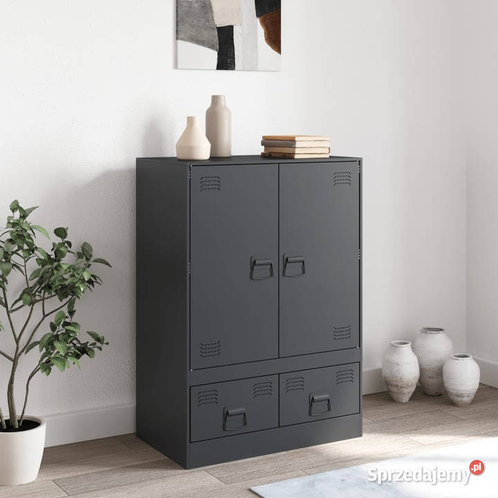 Szafka antracytowa 67x39x95 stal WM841807 Warszawa