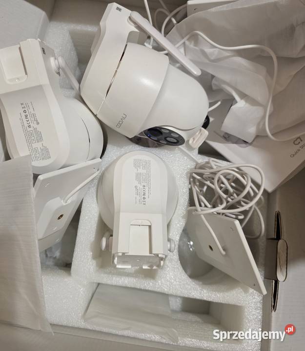 COOAU C7 4x Kamera zewnętrzna z panelem solarnym Bisztynek