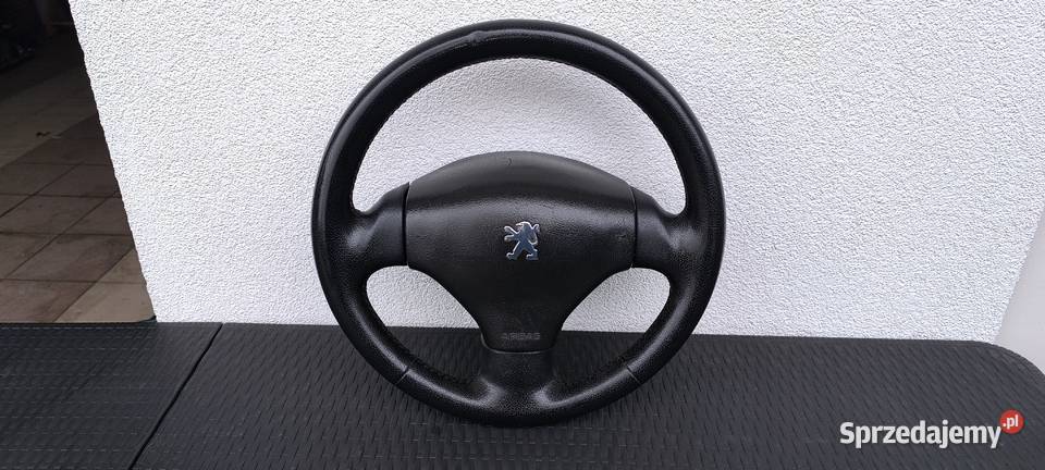 Peugeot 206 kierownica skóra poduszka airbag mazowieckie