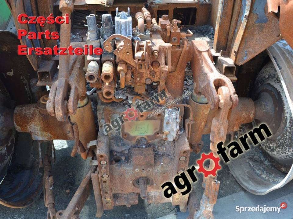 John Deere 6630 części silnik skrzynia biegów