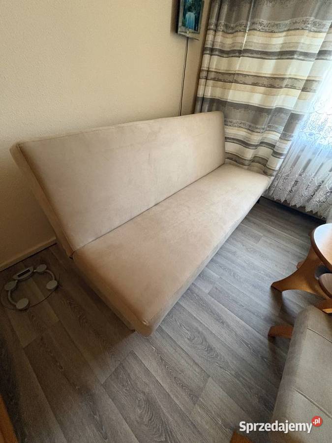 wersalka i 2 fotele nieuzywane velurbeż sprzedam