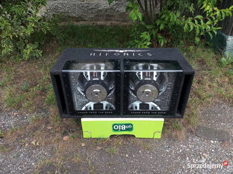 Subwoofer Tuba Skrzynia Basowa HIFONICS ZEUS ZXi Głośniki Dzierżoniów sprzedam