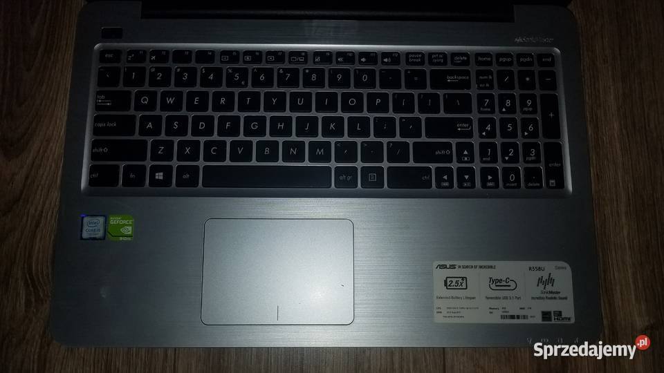 Laptop ASUS R558U i57200U 25GHz 156 12GB RAM 500 podlaskie Białystok