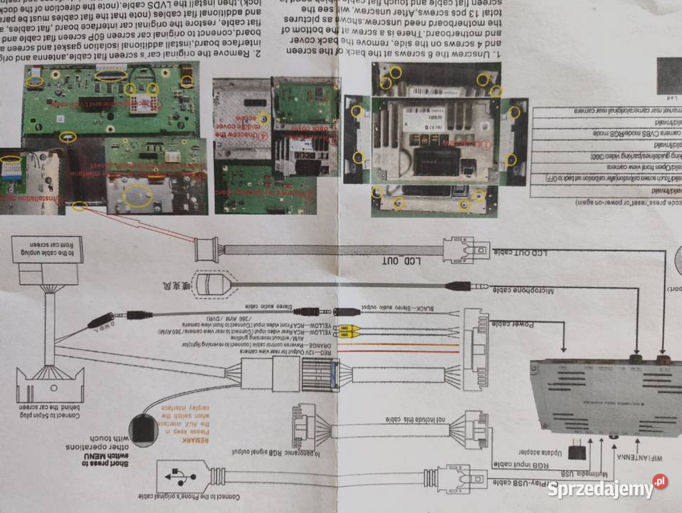 Nowoczesny moduł Carplay HD Android Auto sprzedam