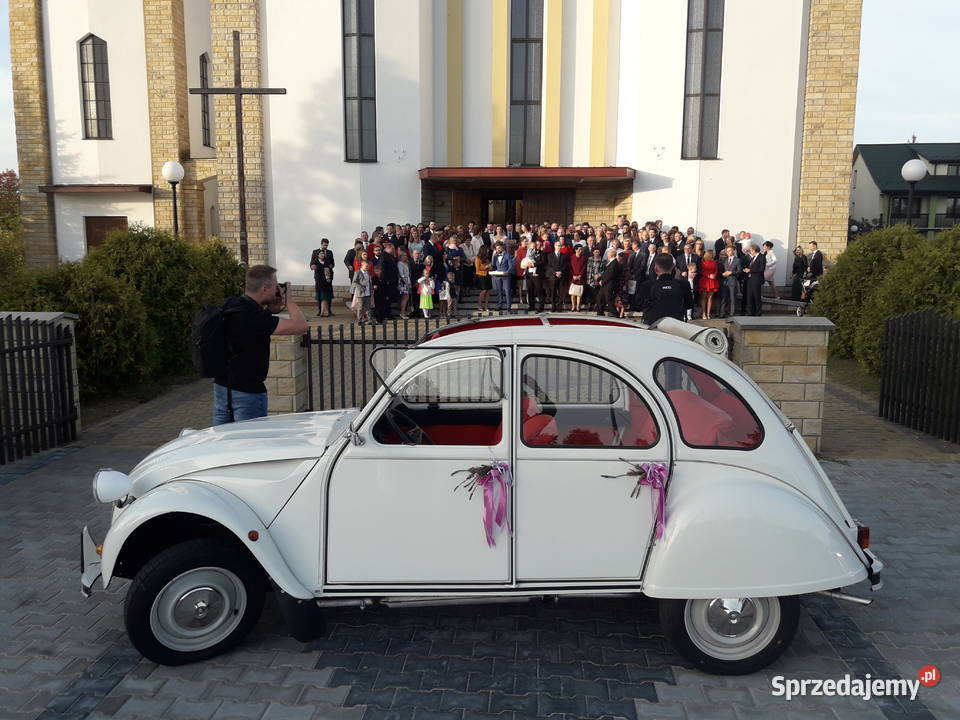 Citroen 2CV do ślubu STARACHOWICE