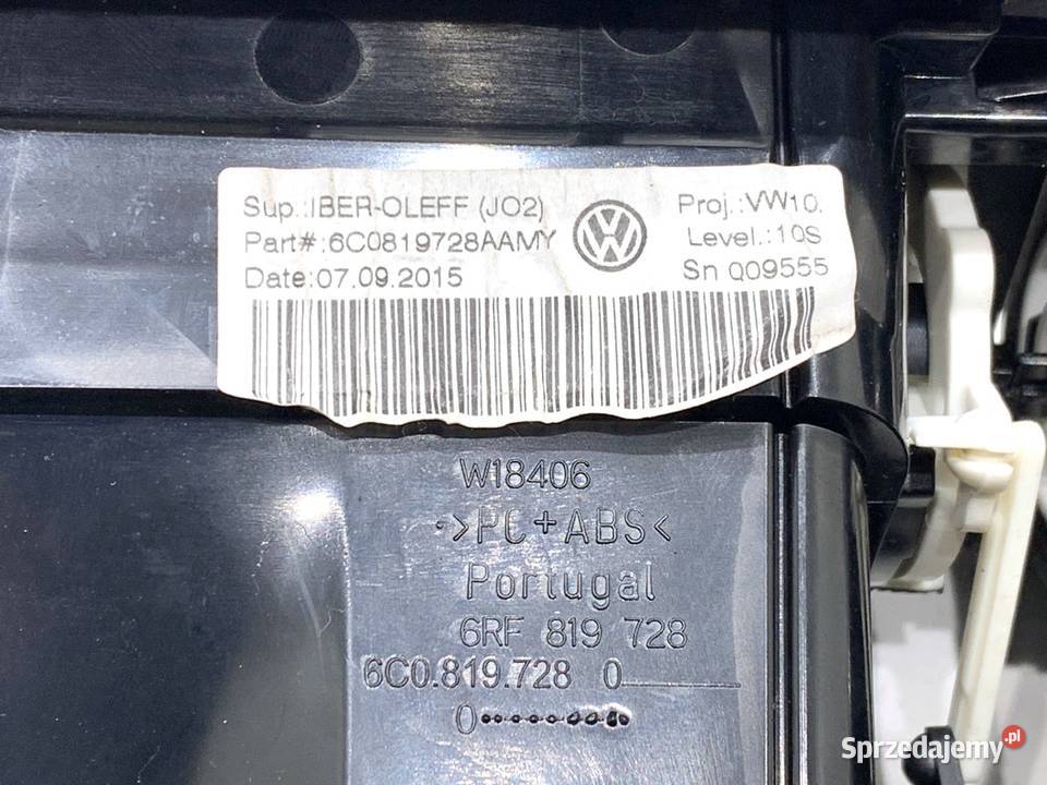 KRATKA NAWIEWU PRZÓD VW POLO V 6C0819728AA