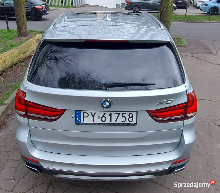 BMW X5 40e xDrive 313 2017 Hybryda PlugIn hybryda Poznań