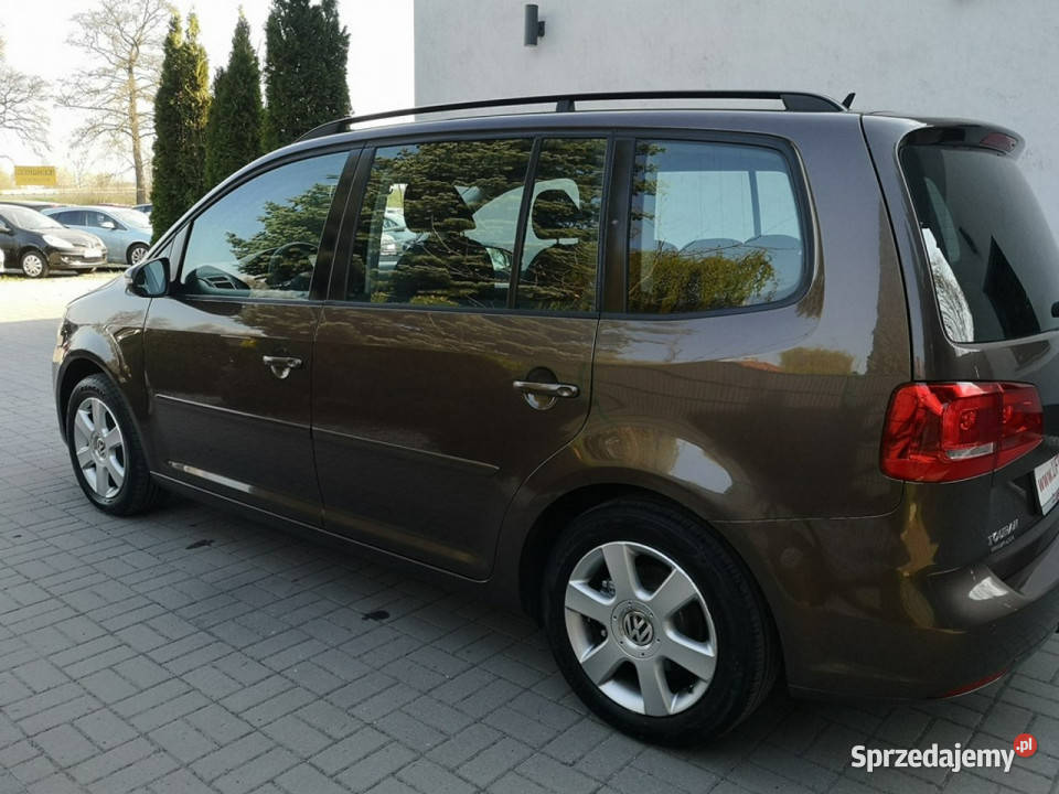 Volkswagen Touran 16 TDI 105 Klimatronic Isofix Rok produkcji 2011 Strzegom