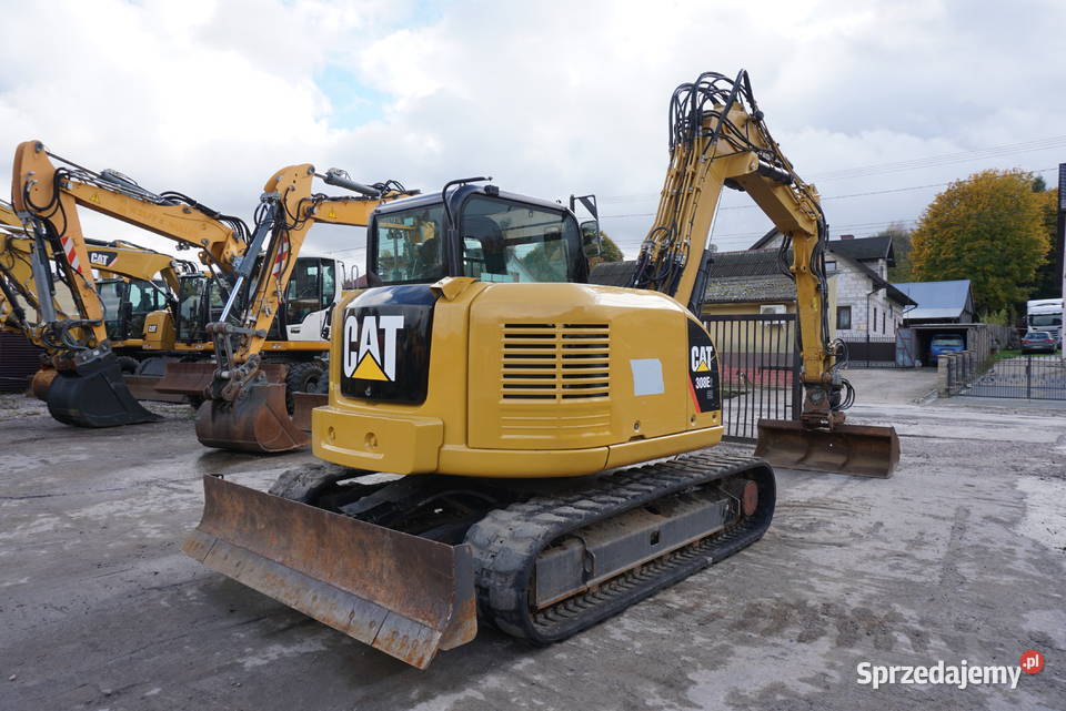 Minikoparka CAT 308 E 2CR 2017 Rok produkcji 2017 Jeziorko
