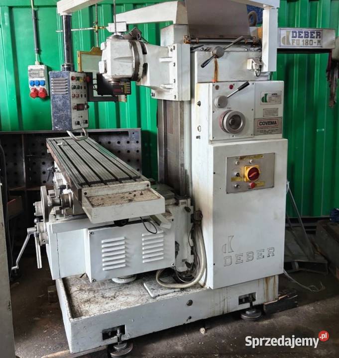Duża frezarka Deber tokarka 4 m młot kowalski Warszawa