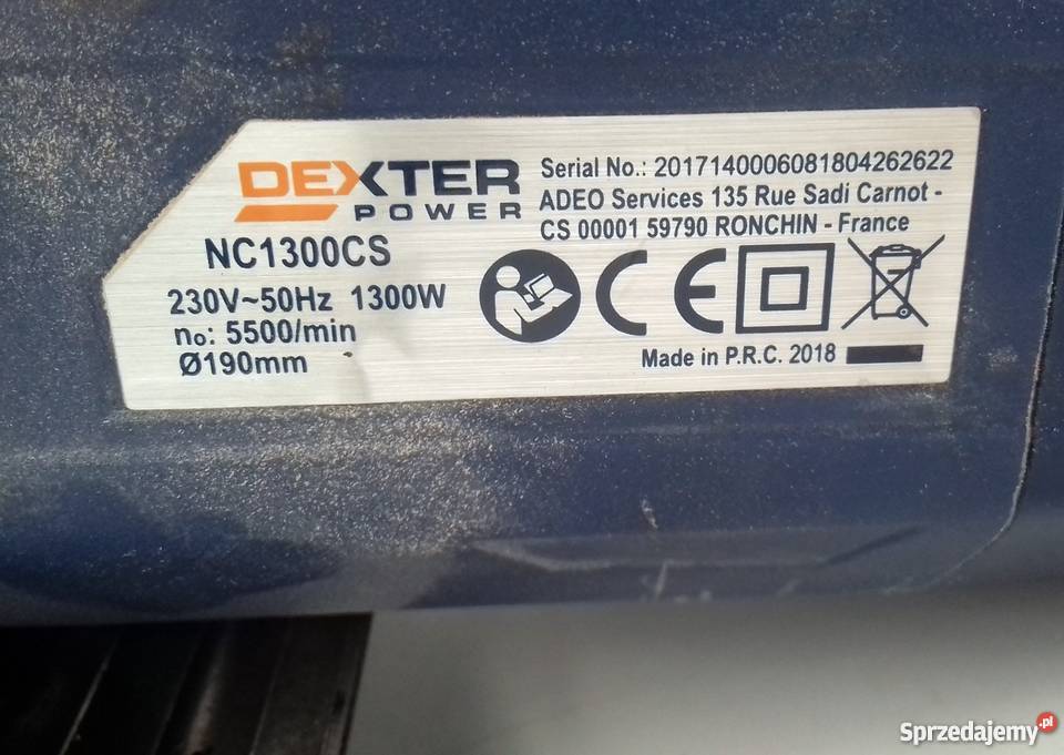 PILARKA Dexter nc1300cs