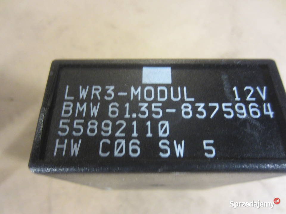 Sterownik reguacja świateł LWR3 BMW E39 E38 E53 Szczecin sprzedam