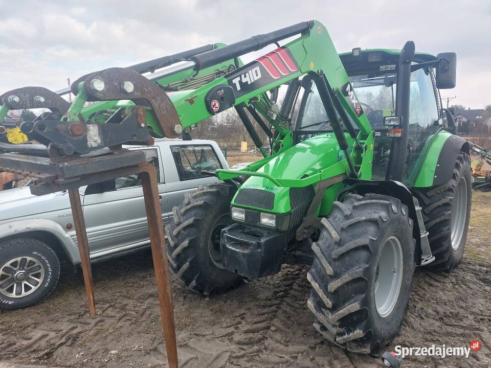 Tur z tuzem Deutz Fahr Agrotron 100 Skrzynia biegów Manualna śląskie Rybnik sprzedam