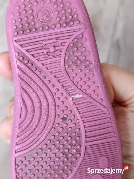 kapcie dziewczęce rozmiar 22 długość wkładki 115 Poznań sprzedam