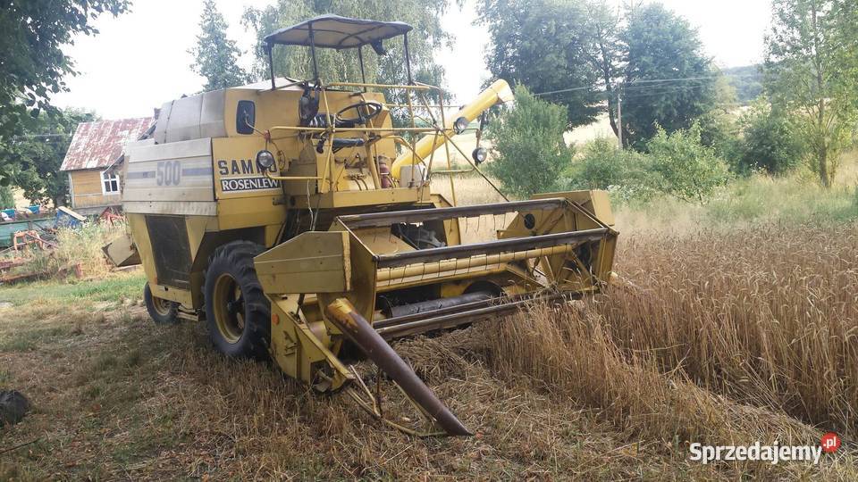 Kombajn zbożowy SAMPO ROSENLEW 500 Huta Tarnawacka