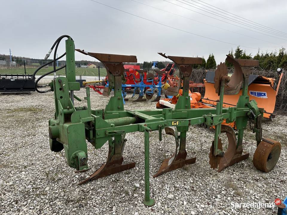 Pług gassner 3skiby obrotowy nieuszkodzony Łachów sprzedam